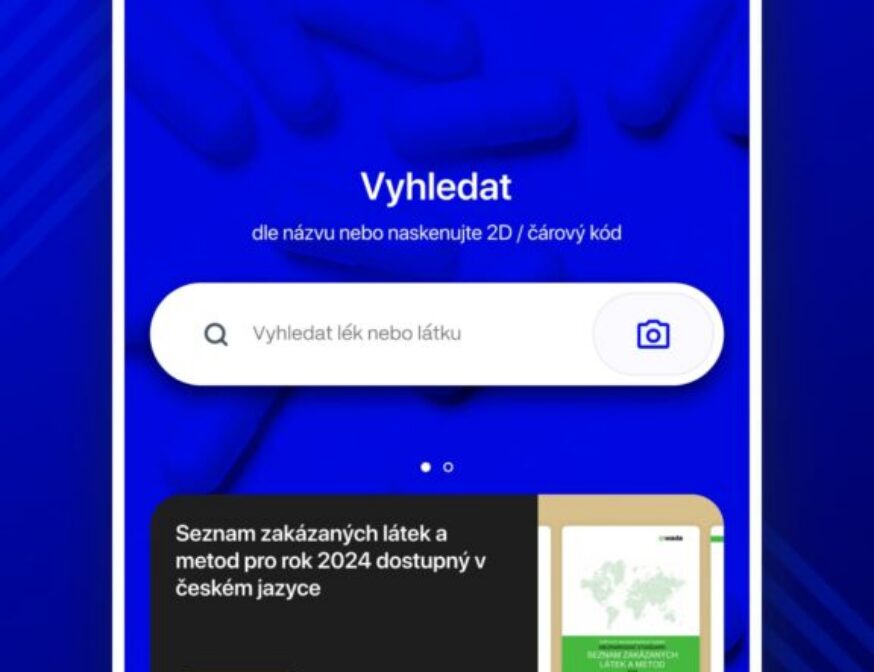 Nová mobilní aplikace Čistý sport vám ukáže zakázané látky