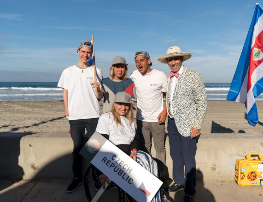 Český para tým na&nbsp;MS v&nbsp;adaptive surfingu v&nbsp;Kalifornii
